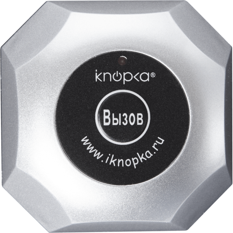 Кнопка вызова iKnopka APE560 (Серебристый, арт. APE560-1BSx)
