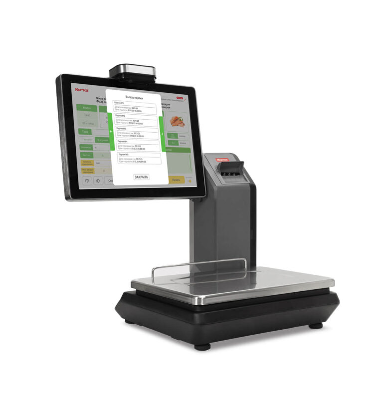 Весы с печатью этикеток M-ER 723 PM-15.2 (VISION-AI 15″, USB, Ethernet, Wi-Fi)